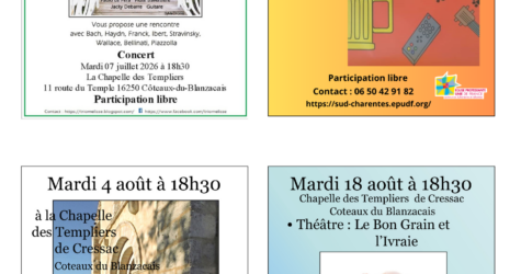 Les mardis de Cressac