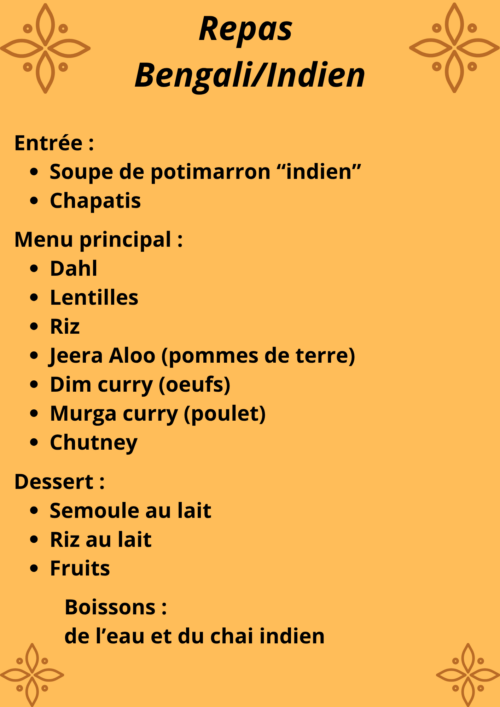 informations pour le repas hindou 2026 page 2