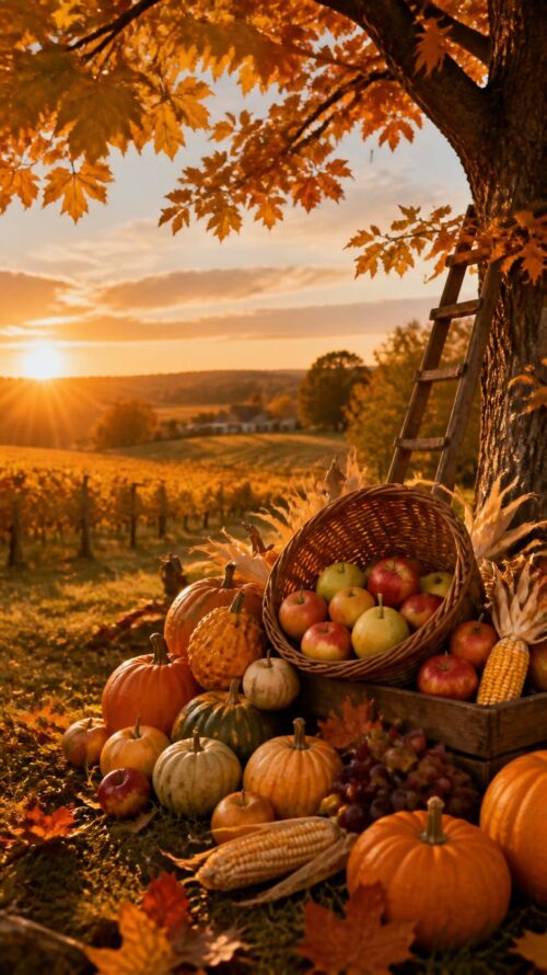 Récolte d'automne